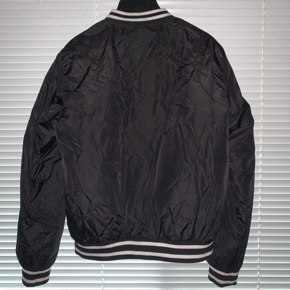 Brandy Melville Jersey Bomber Jacket - Picture 2 of 4